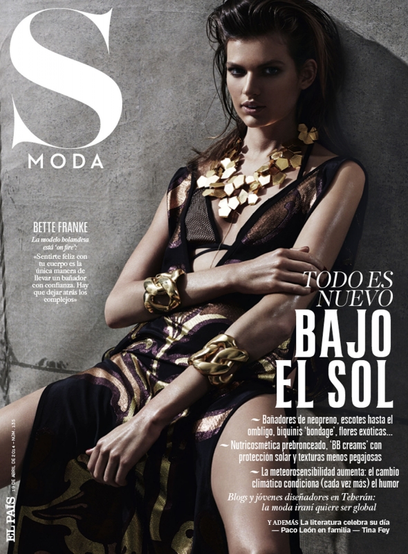 Bette Franke for S MODA April 2014 Photographer David Roemer 